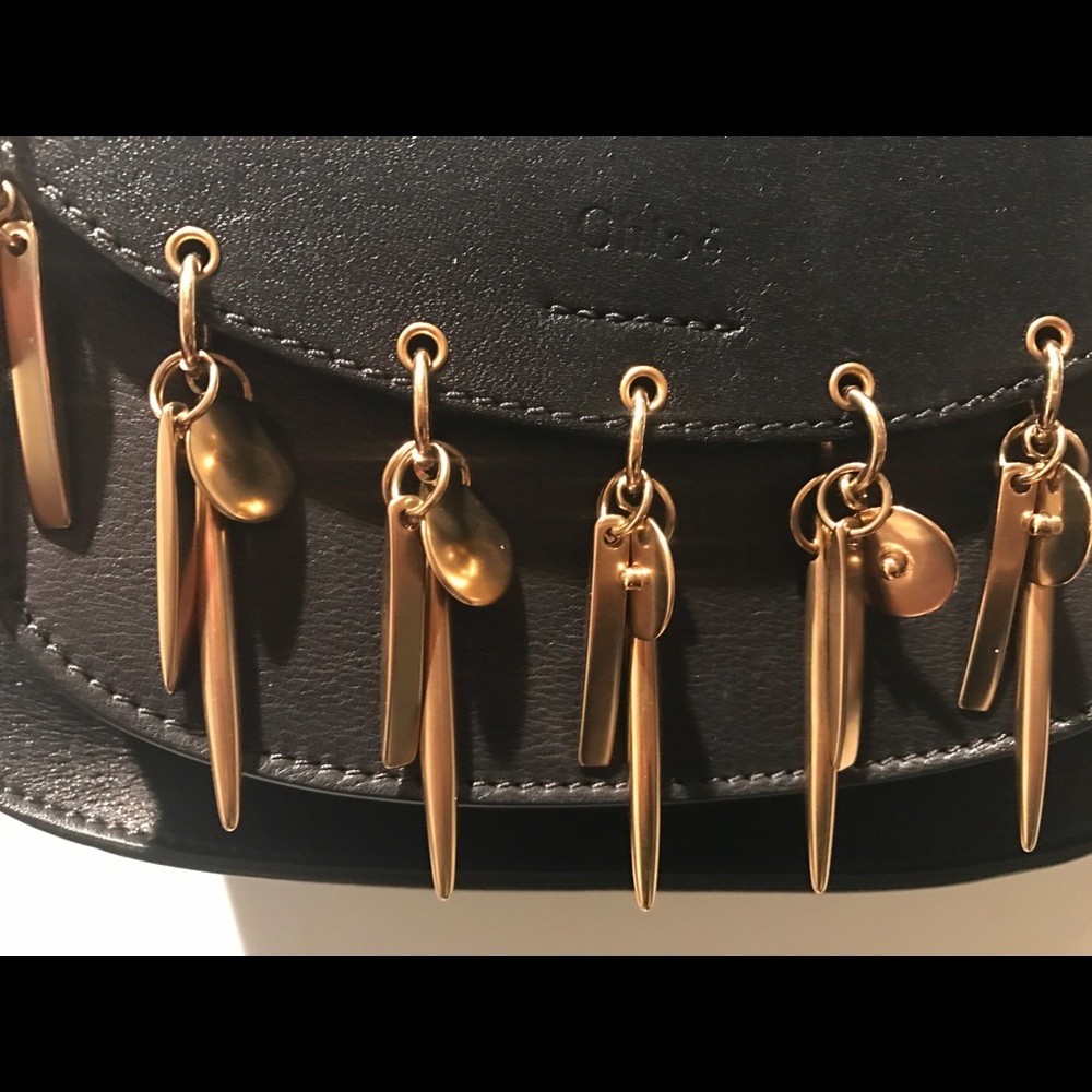 Chloe medium charm hudson shoulder bag - Picture 8 of 8